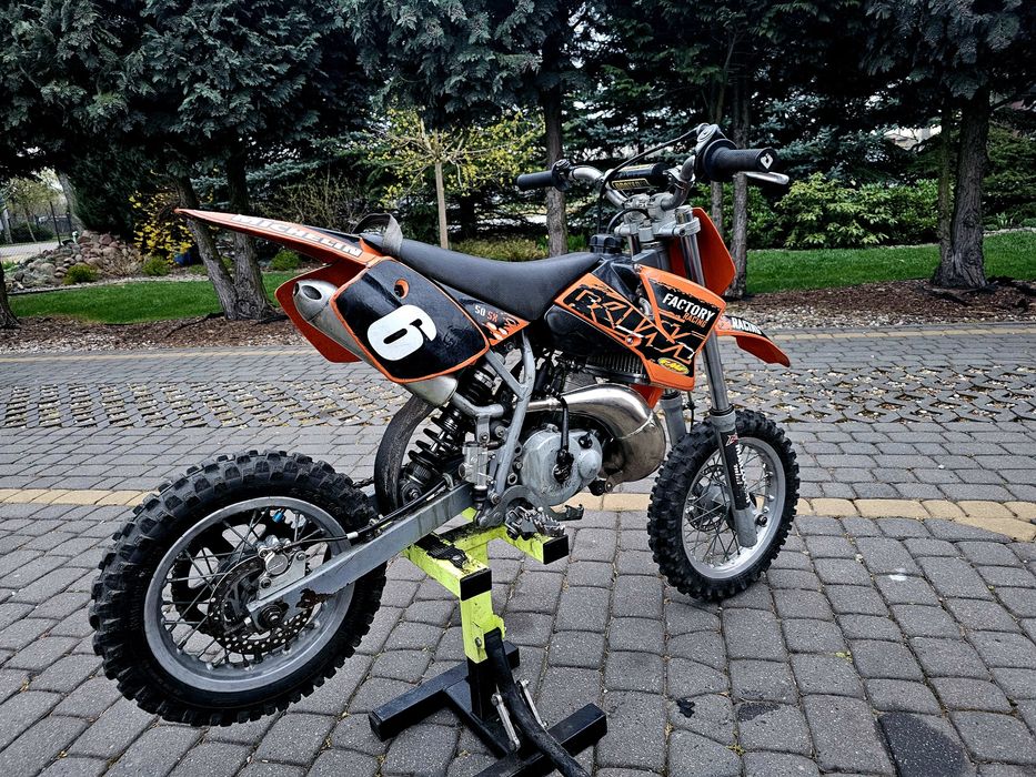 KTM 50 SX Pro Junior 2008r plus kompletny strój Fox. Duży serwis.