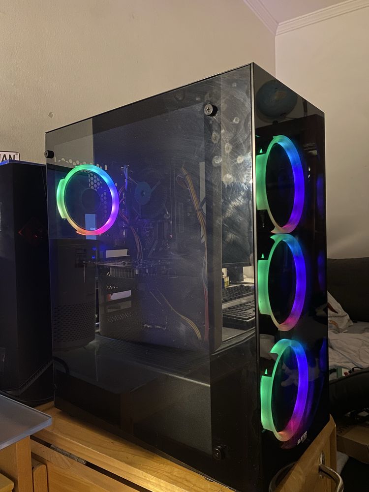PC Gamer RGB | i7 + RX 560 4GB | SSD 1TB | 12GB RAM | Windows 11