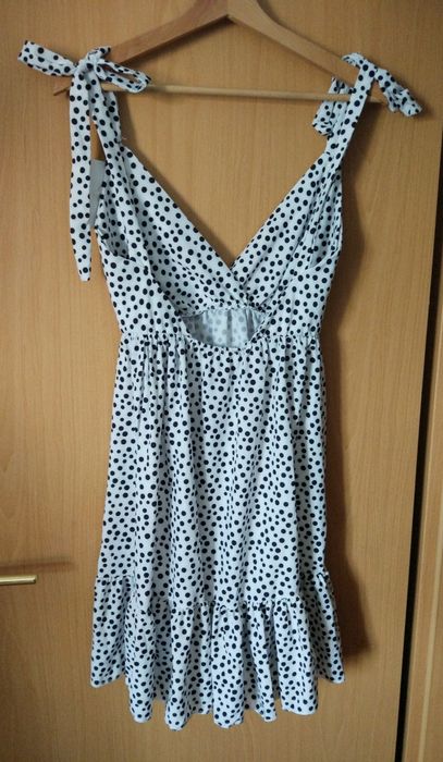 Vestido branco folho NOVO