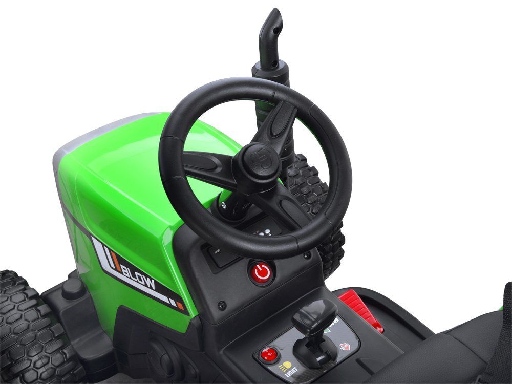 12v Pasy bezpie. +Pilot +PRZYCZEPA Traktor elektryczny na akumulator