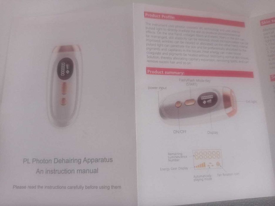 Лазерний епілятор для видалення волосся