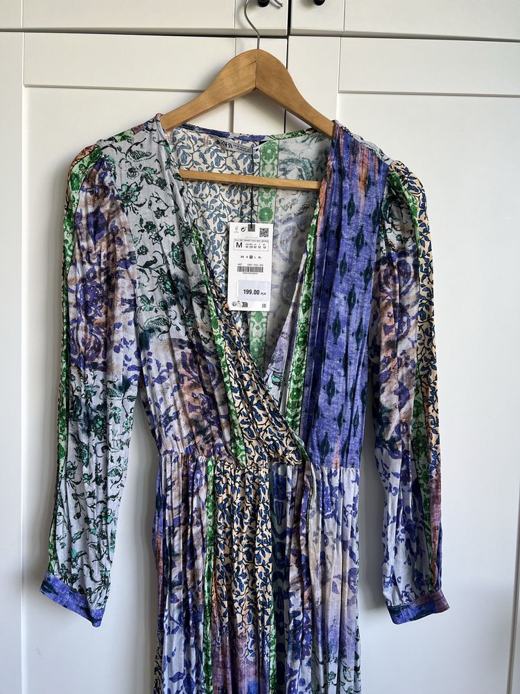 Zara sukienka maxi 38 M nowa z metką