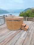 Balia Ogrodowa 180 KOMPLETNA, ruska bania, HOT TUBE, Sauna