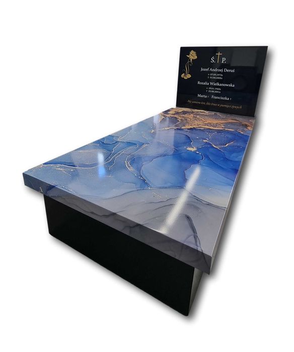 Pomnik kompozytowy, nagrobek kompozyt, grawer wysyłka cała PL kolory