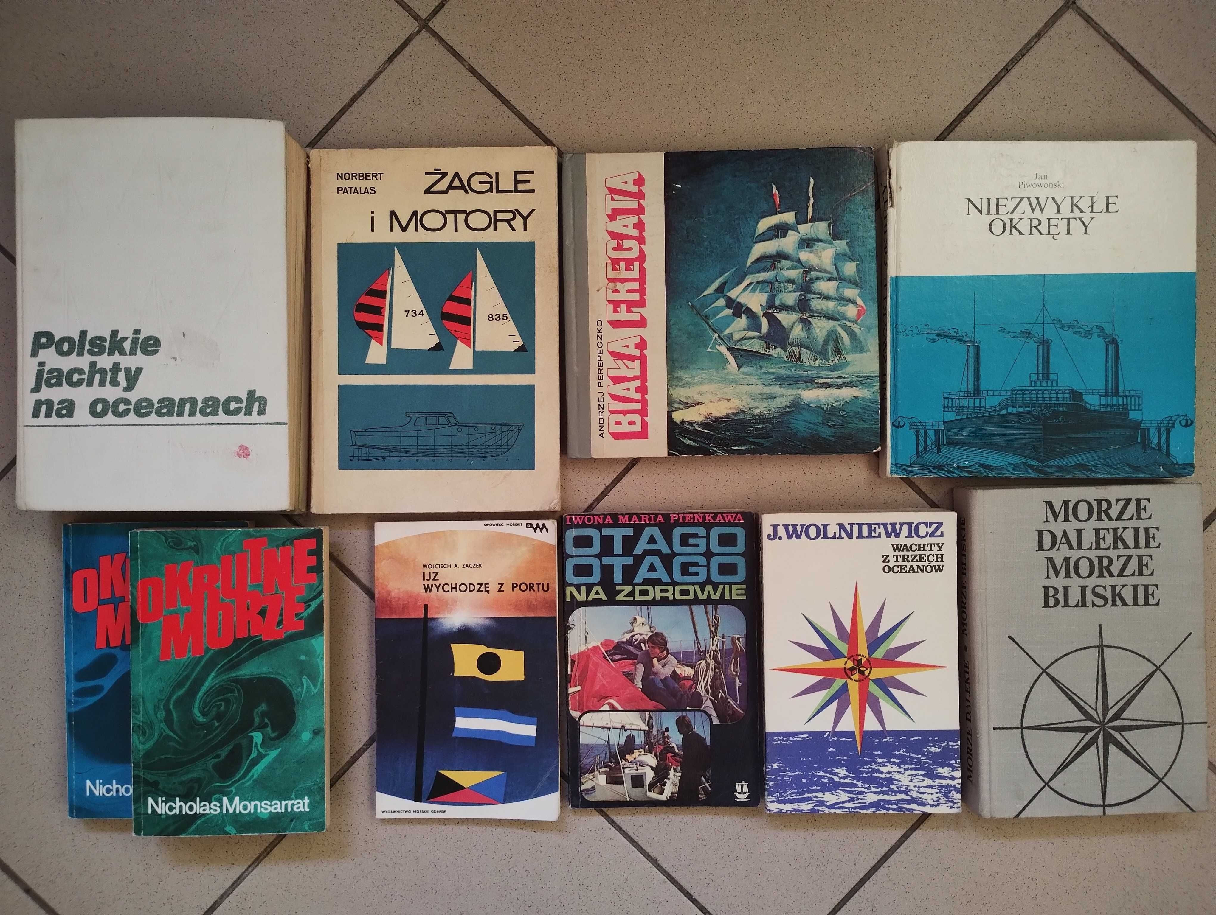 żeglarskie, podróżnicze, przygodowe - 28 książek