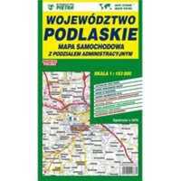 Województwo Podlaskie 1: 183 000 mapa samochodowa