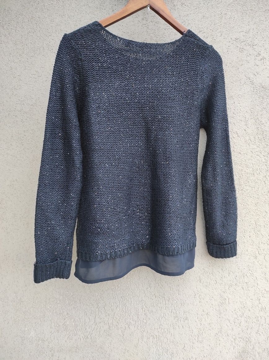 572. Bluzka sweter z cekinami Esmara r. 42 r. 14 r.XL