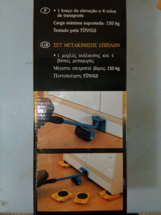 Suportes para deslocação de movéis