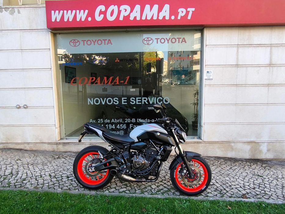 Yamaha MT-07 MT-07 35kw Akrapovic