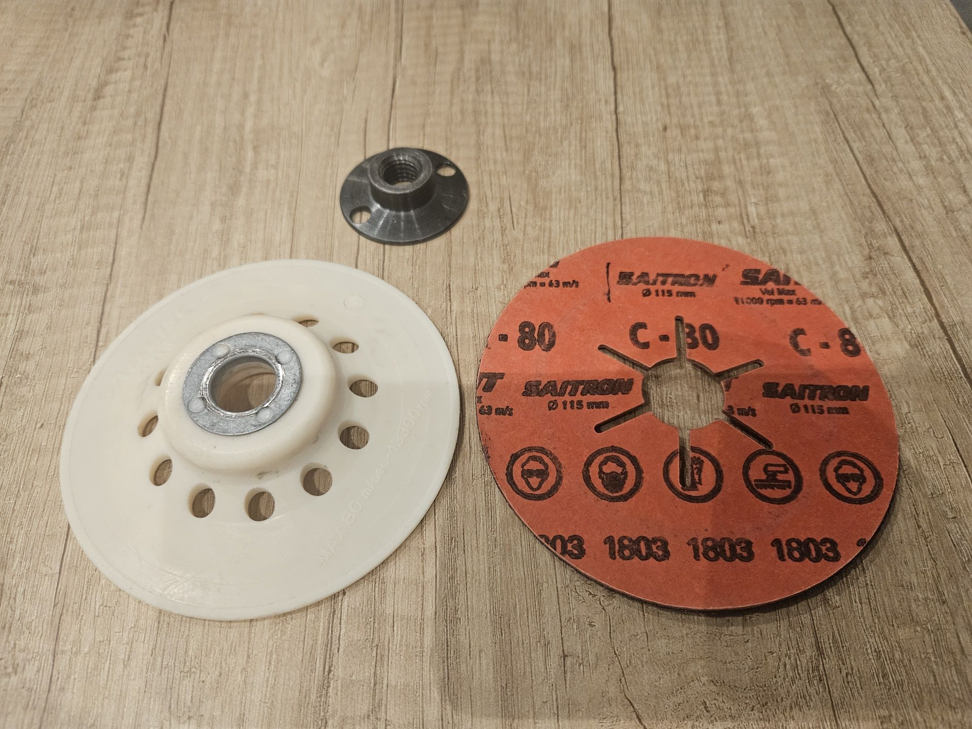 Dysk wsporczy do fibry + dysk fibrowy / fibra C80 SAIT