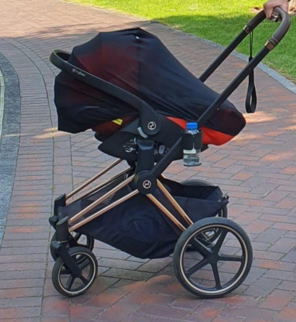 Коляска 3 в 1 Cybex Priam Autumn Gold