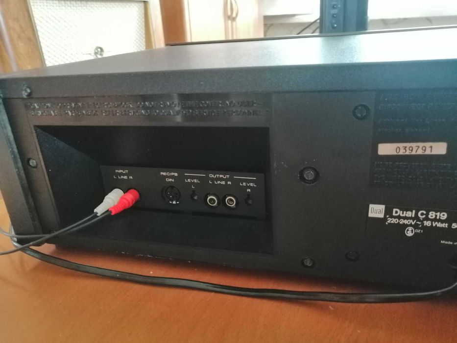 Magnetofon DUAL C819 nowe paski