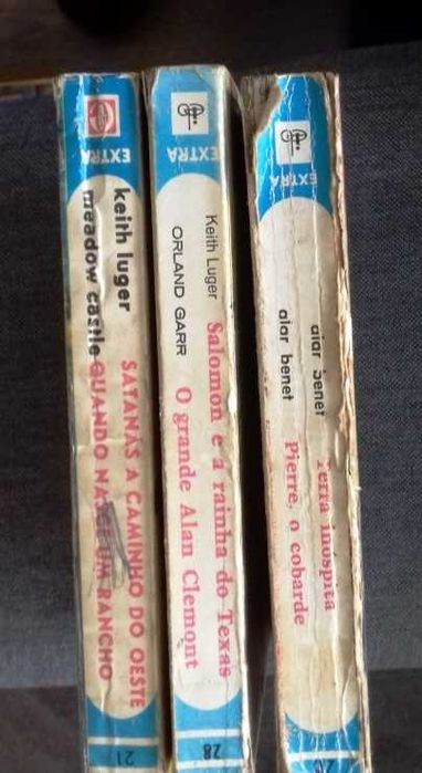 vários livros de bolso