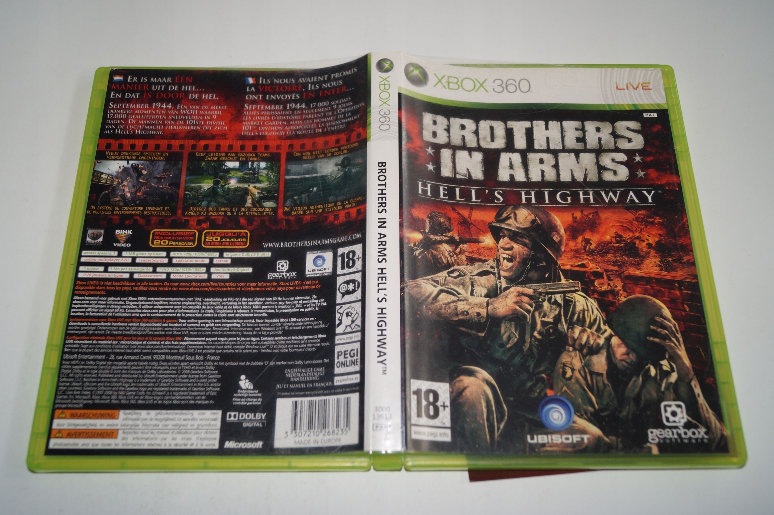 Brothers In Arms Hell`s Highway Microsoft Xbox 360