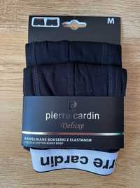 Bawełniane bokserki z elastanem (2 pak) rozmiar M. Pierre Cardin.