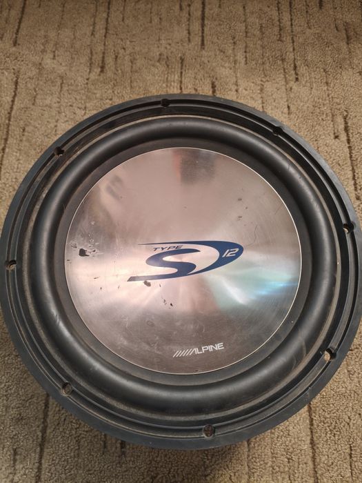 Самбуферний динамік Alpine SWS 1222D ціна договірна!!!