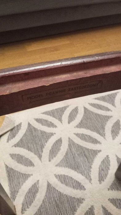 Komplet 4 krzeseł drewnianych giętych oryginalne Thonet