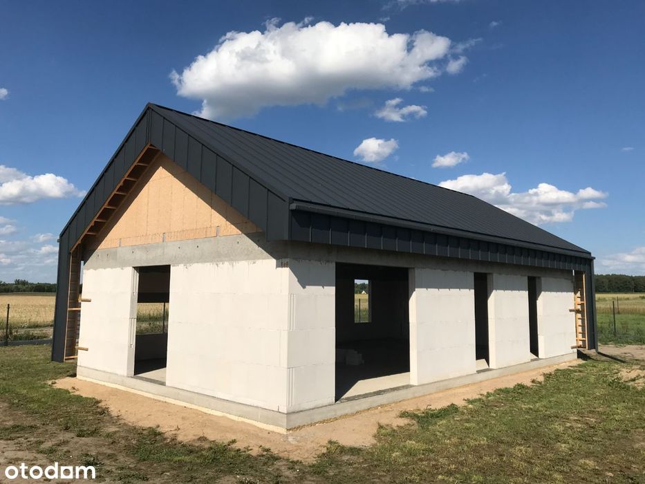 NOWY DOM parterowy stan surowy