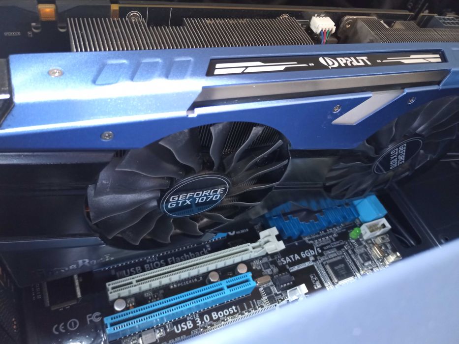 Komputer GTX 1070 i7 3770k 32GB RAM ASUS chłodzenie wodne