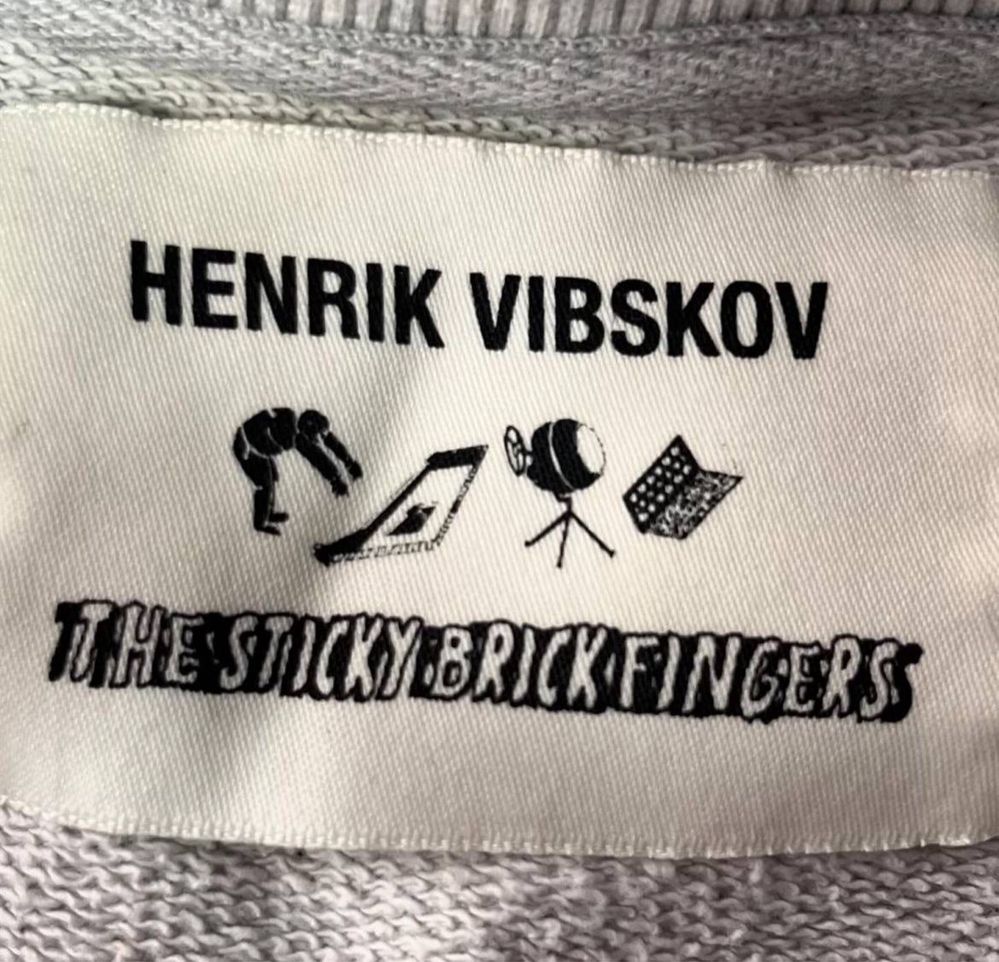 Дизайнерский свитшот Henrik Vibskov