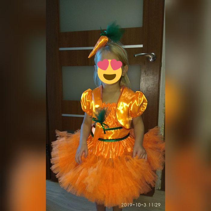 Костюм сукня капуста картопля морква груша яблуко диня осінь калина