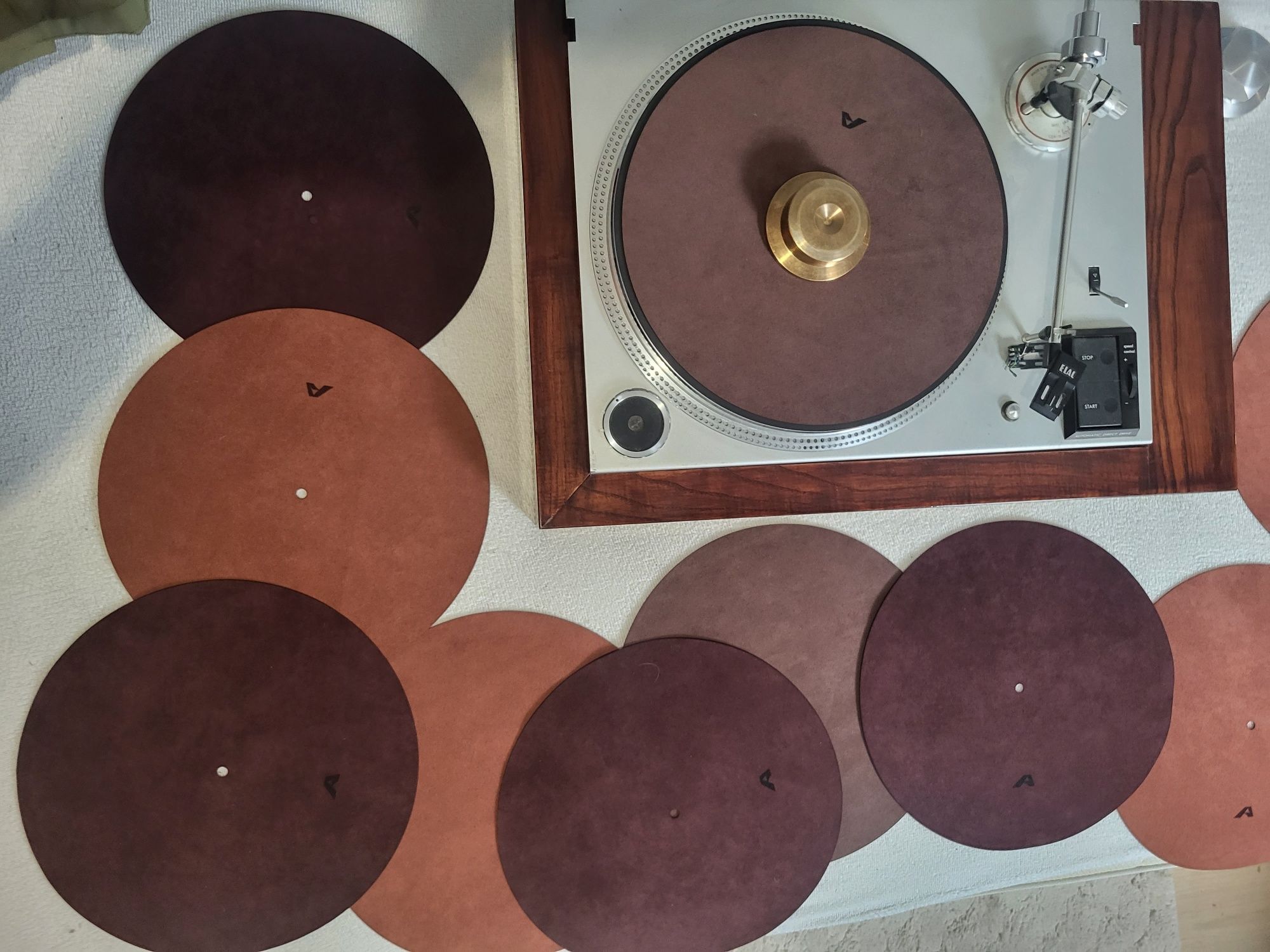 Podkładka pod płyty winylowe do gramofonów Thorens, Technics, Sonny, P