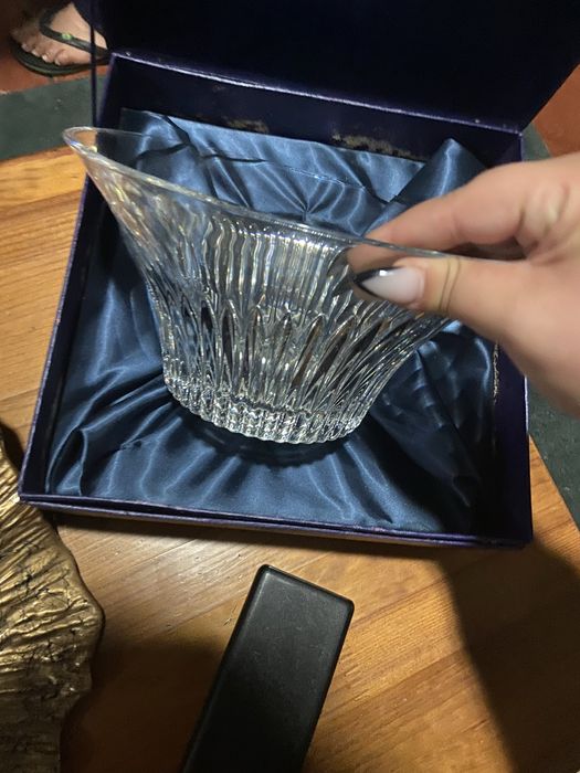 Saladeira de cristal