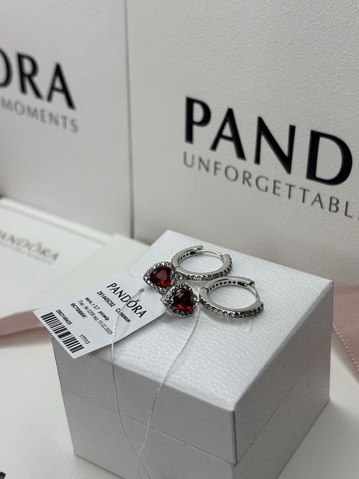 Набір Червоне серце Пандора Pandora набор красное серце