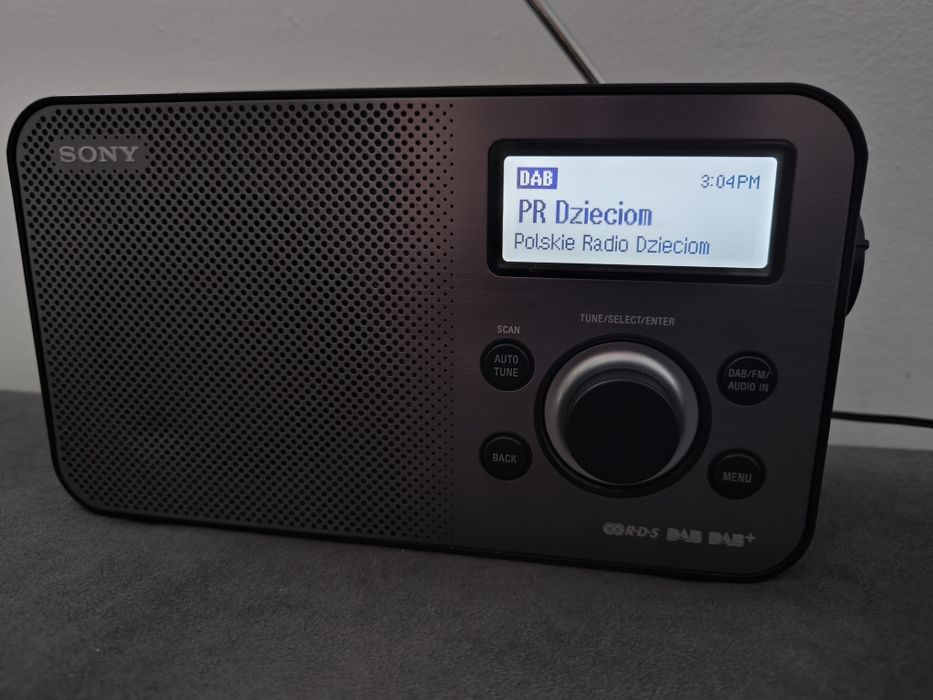Radio Sony XDR-S60DBP – DAB/DAB+ FM – pełna sprawność