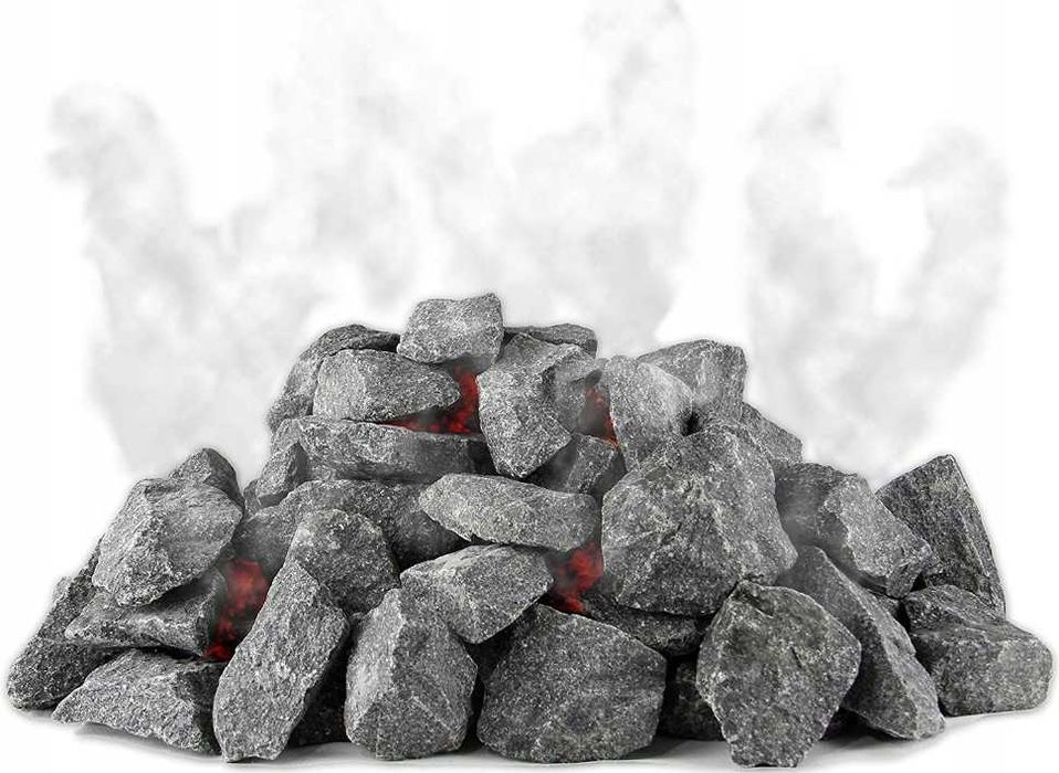 Kamienie z oliwinów do sauny 10-15cm 20 kg