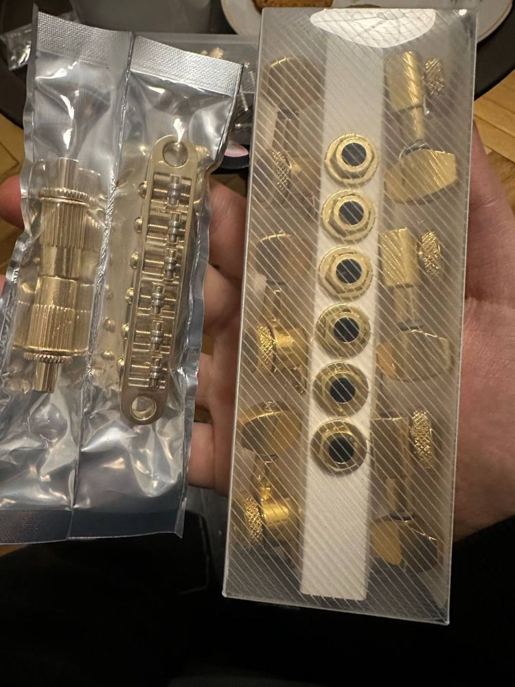 Продам локові колки золоті Gold 3L 3R lock