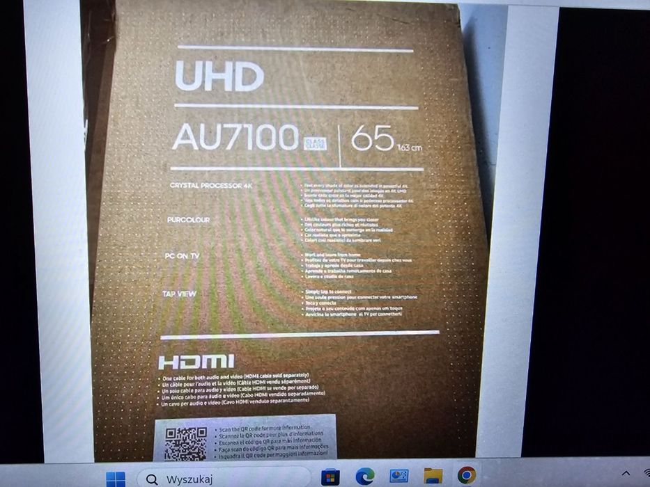 Telewizor Samsung 65 cali