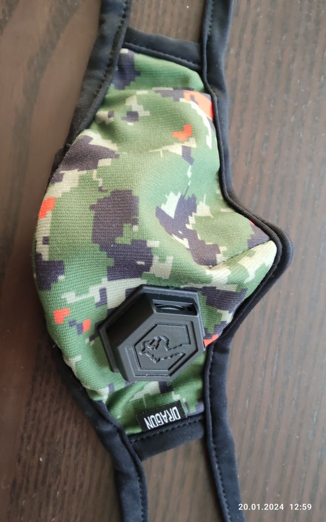 Maska antysmogowa DRAGON CASUAL rozmiar S
