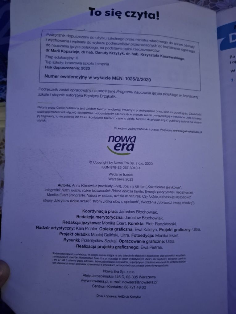 To się czyta 2 podręcznik do języka polskiego