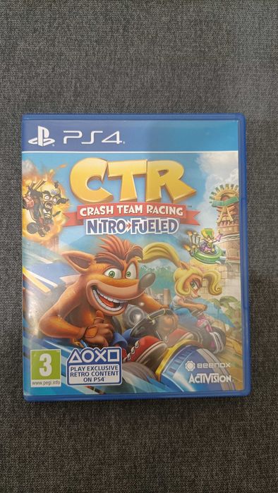 Jogo Crash team racing de PS4/PS5