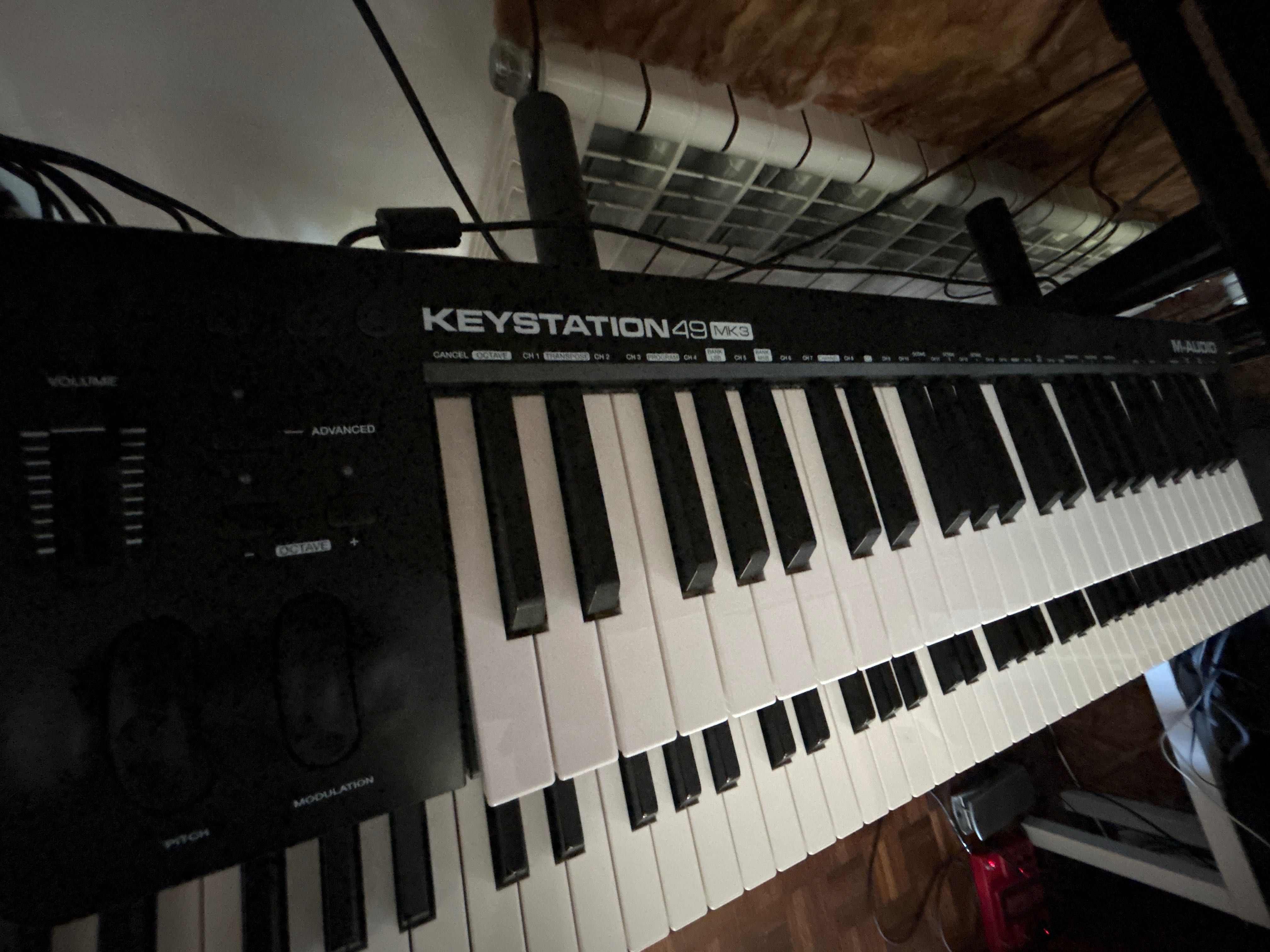 Controlador midi m audio Keystation 49 mk3