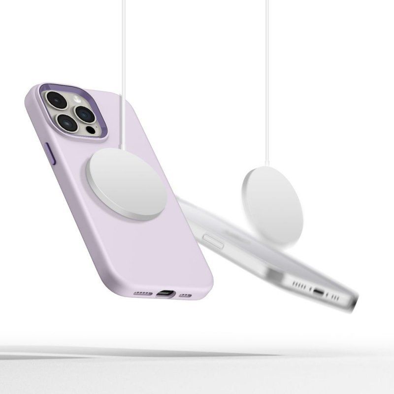 Tech-Protect Silicone Pure Magsafe Iphone 15 Pro Max Mauve