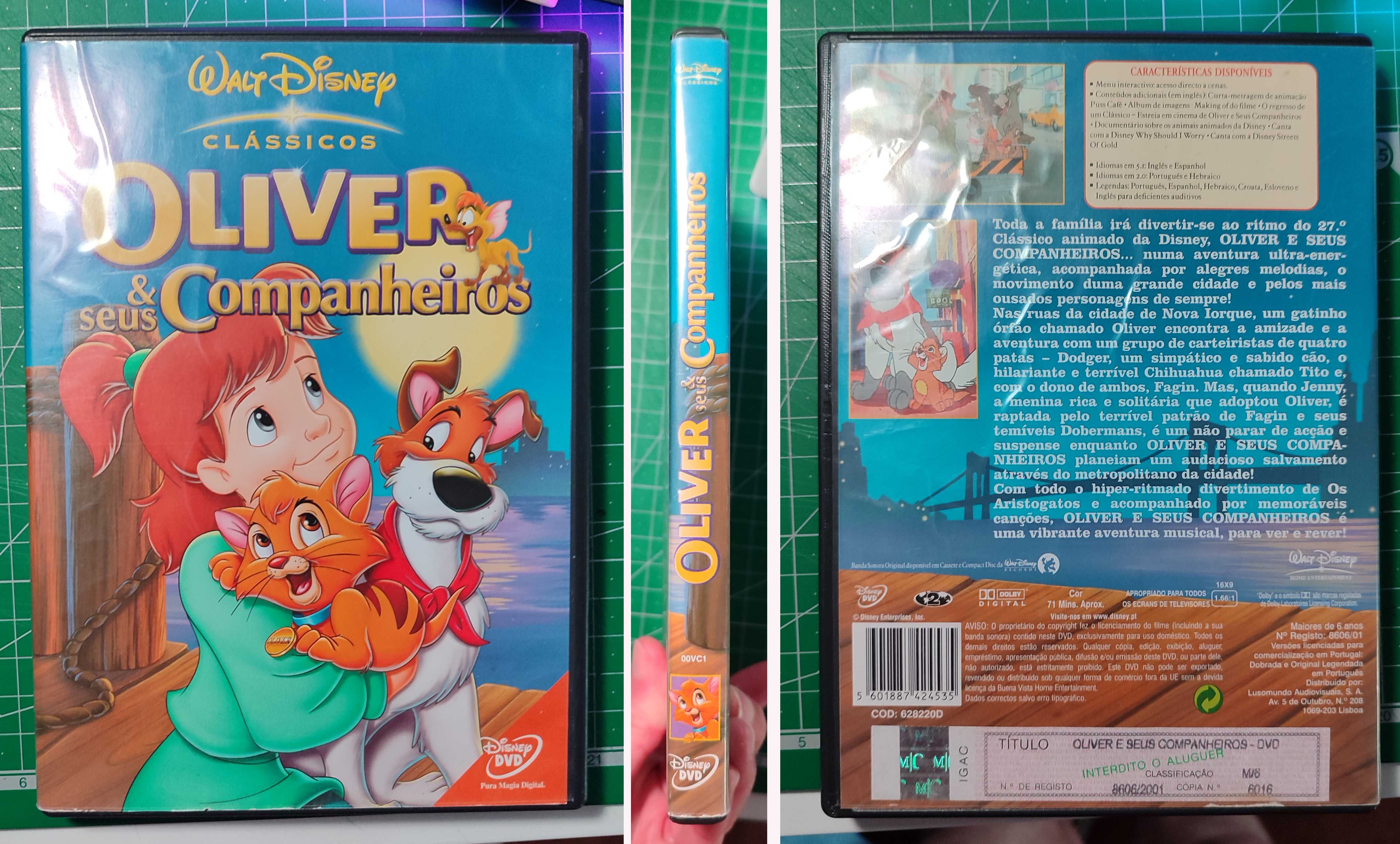 Filme Disney Clássicos | Oliver & seus companheiros