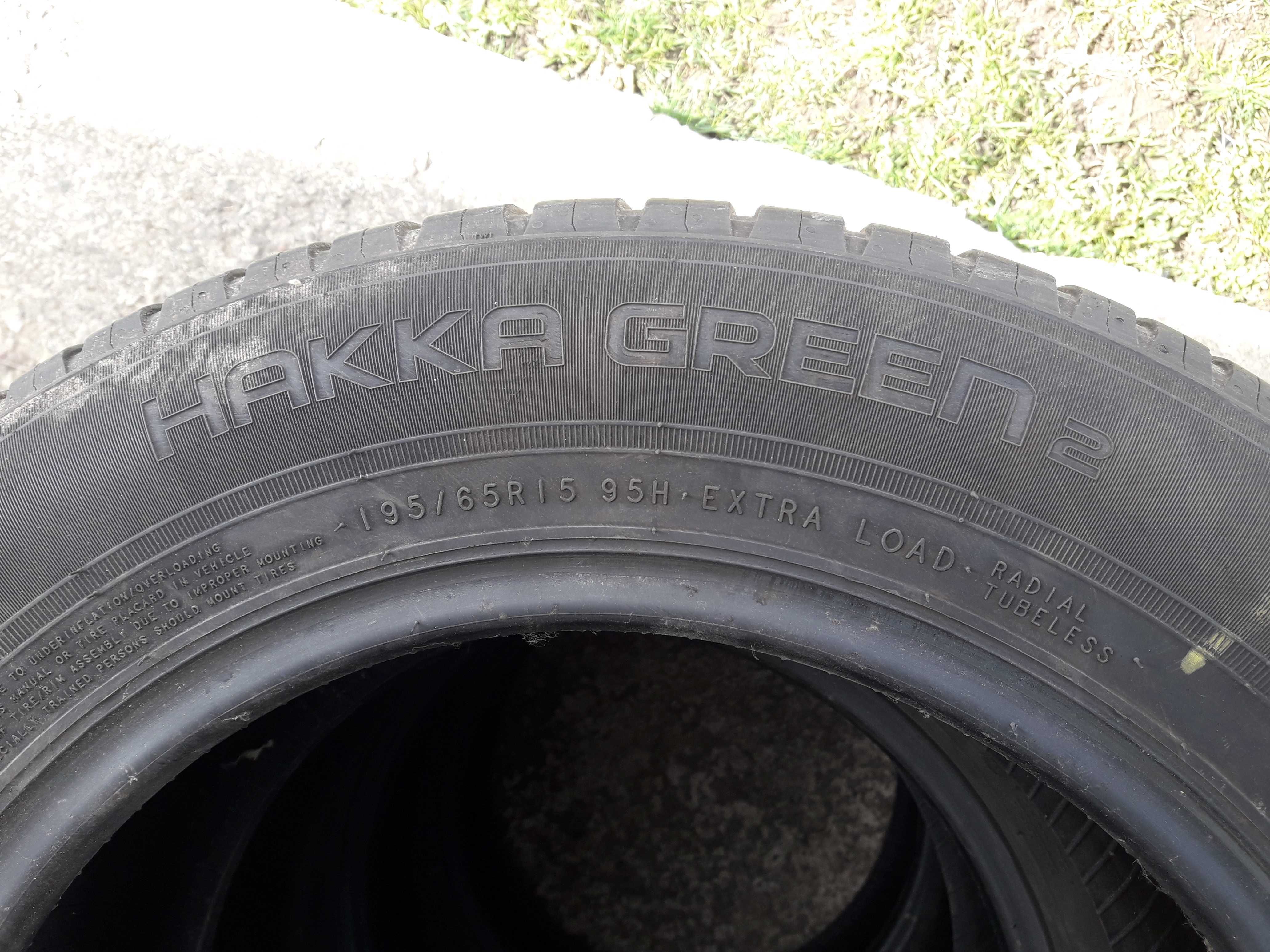 Гума літня nokian 195/65/15 б.у.
