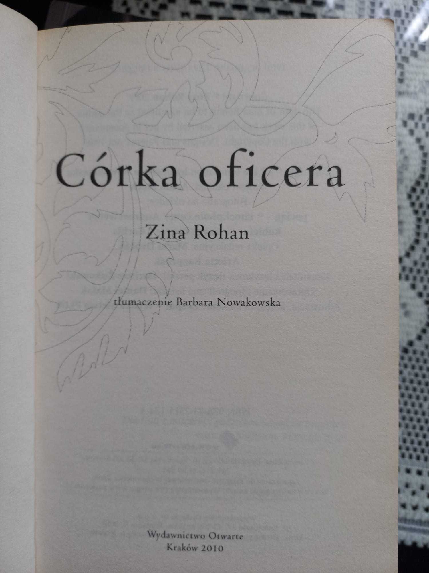 Córka oficera - Zina Rohan
