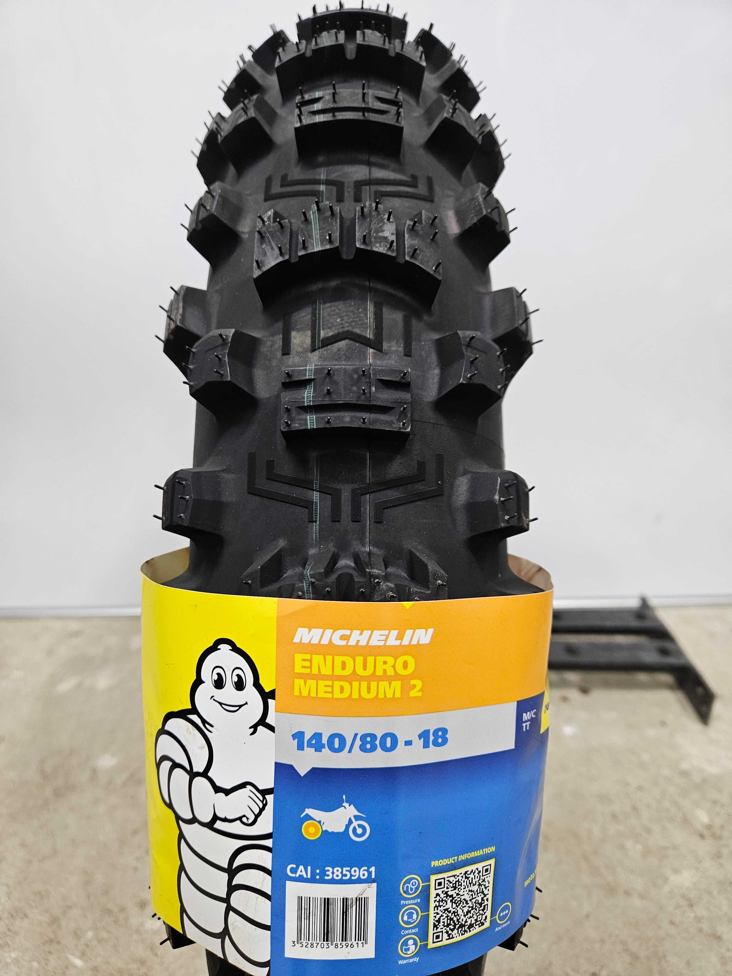 NOWOŚĆ opona Michelin 140/80-18 Enduro Medium 2 cross mx
