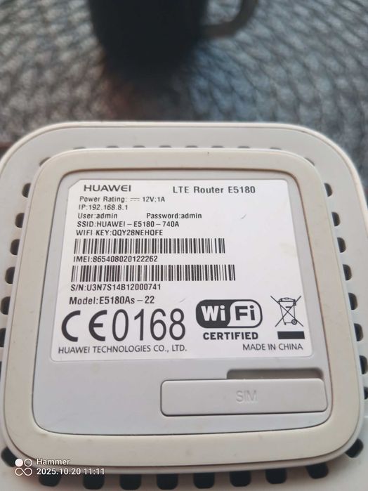 Huawei ruter E5180