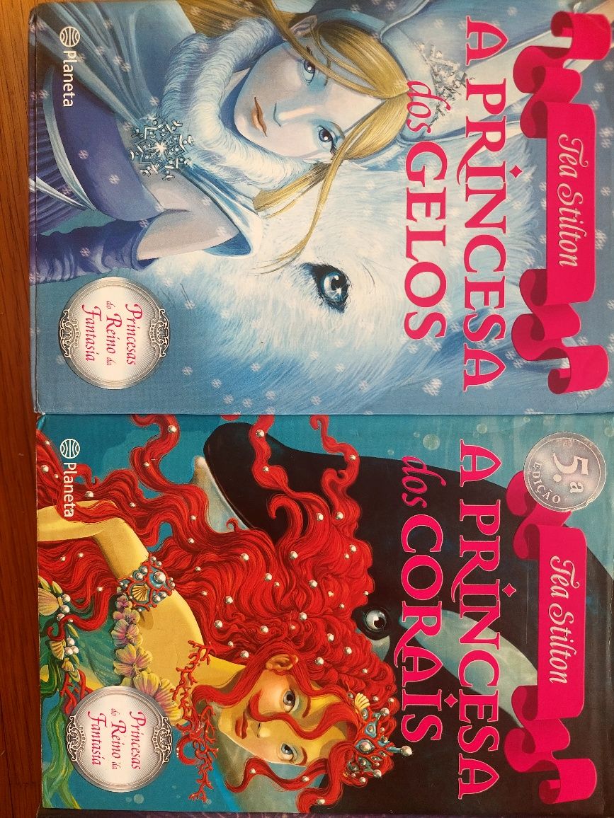 Livros Princesas do Reino da Fantasia- Tea Stilton