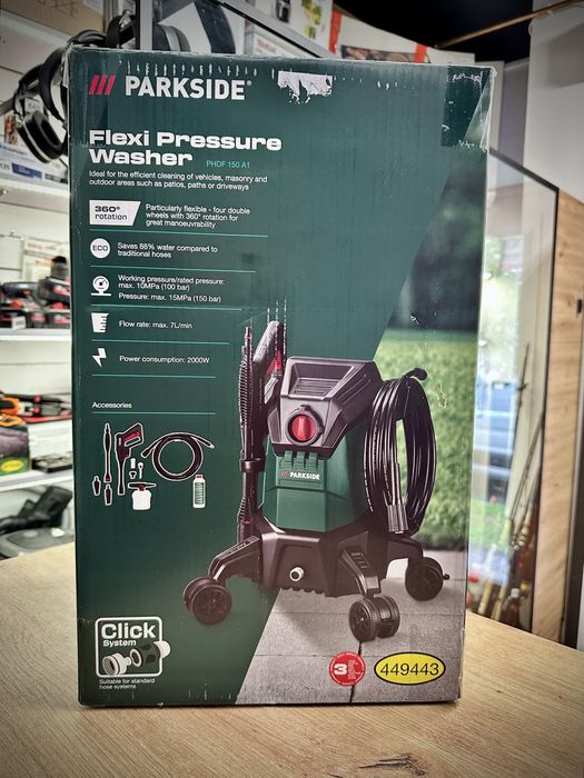 Myjka wysokociśnieniowa Parkside PHDF 150 A1 - otoLombard Lumik Kalisz