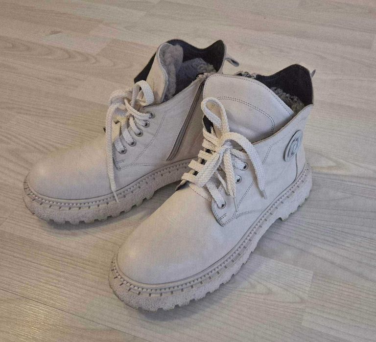 Супер теплющі зимові шкіряні черевики LOTTINI Туреччина, 39 розмір