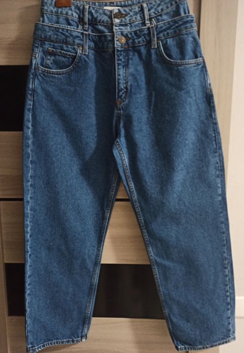 Sandro  Франция стильные джинсы мом