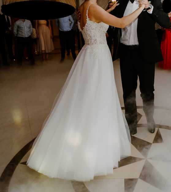 Suknia ślubna na 179cm, rozmiar m/38 rok 2021