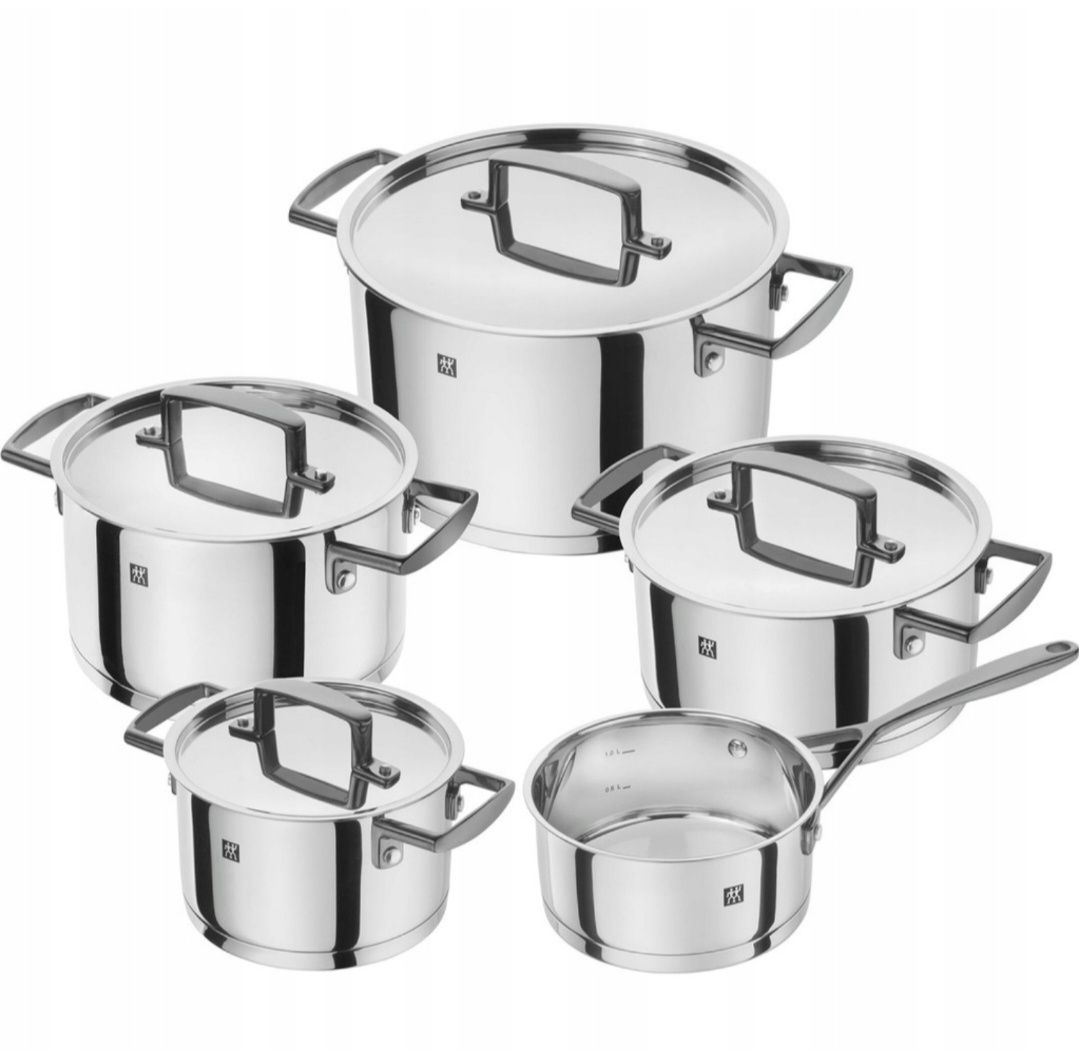 Набір каструль Zwilling Bellasera, нержавіюча сталь, 5 шт.