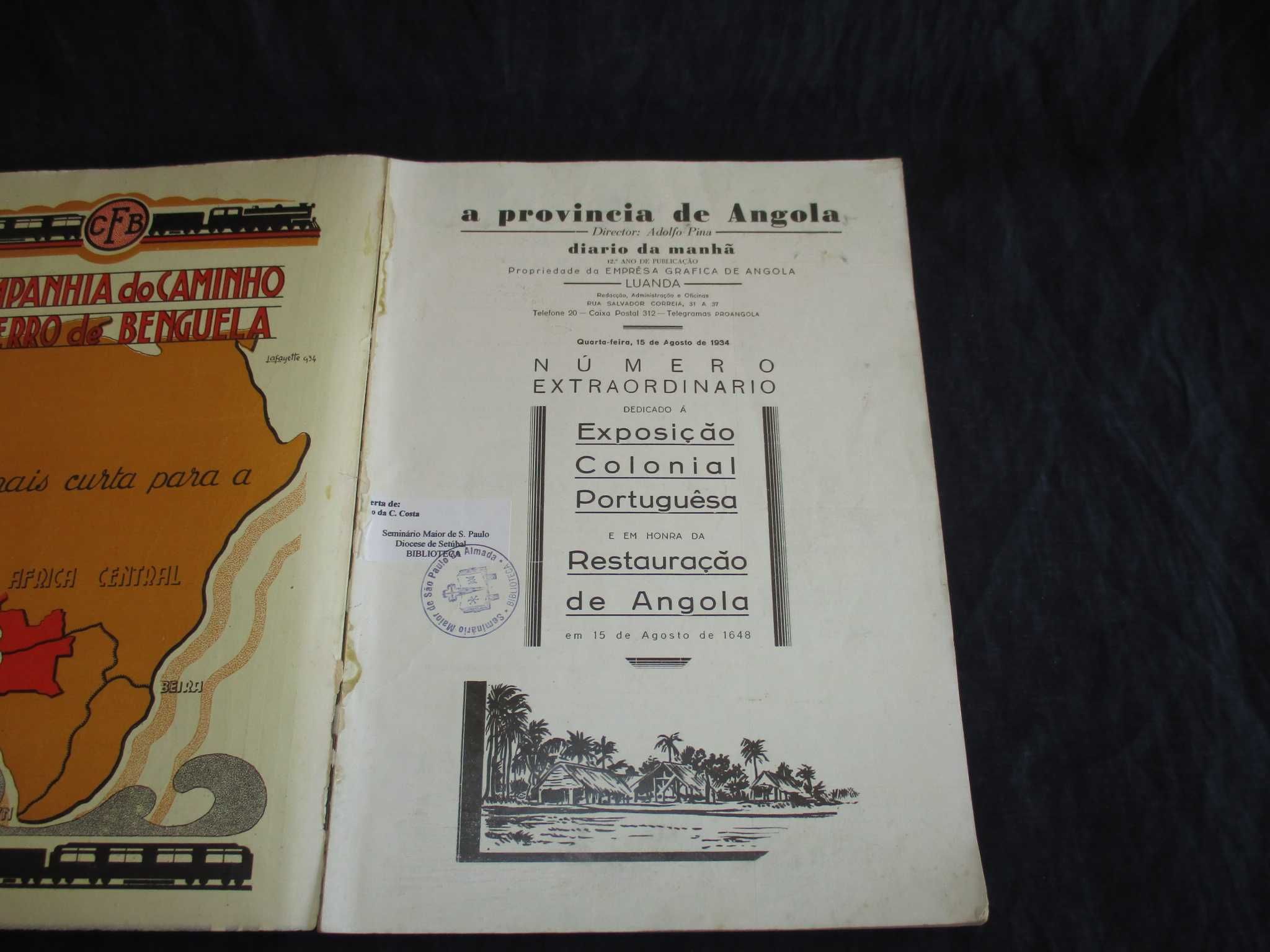 A Província de Angola Exposição Colonial do Porto 1934