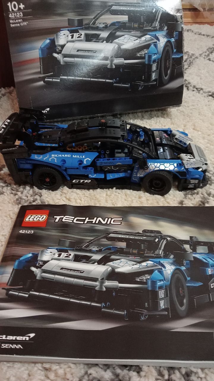 Конструктор Блоковий LEGO Technic McLaren Senna GTR 42123